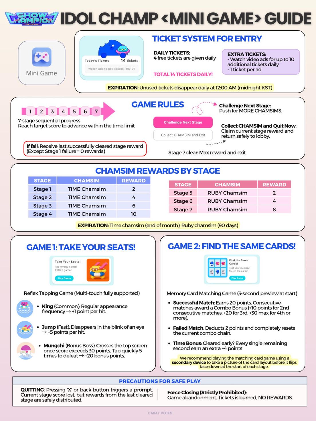 7. Mini Games